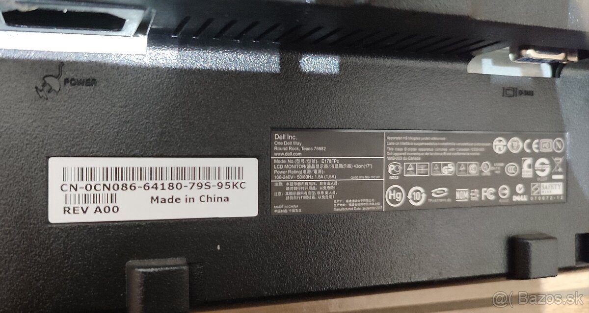 Monitor Dell 17" - 2