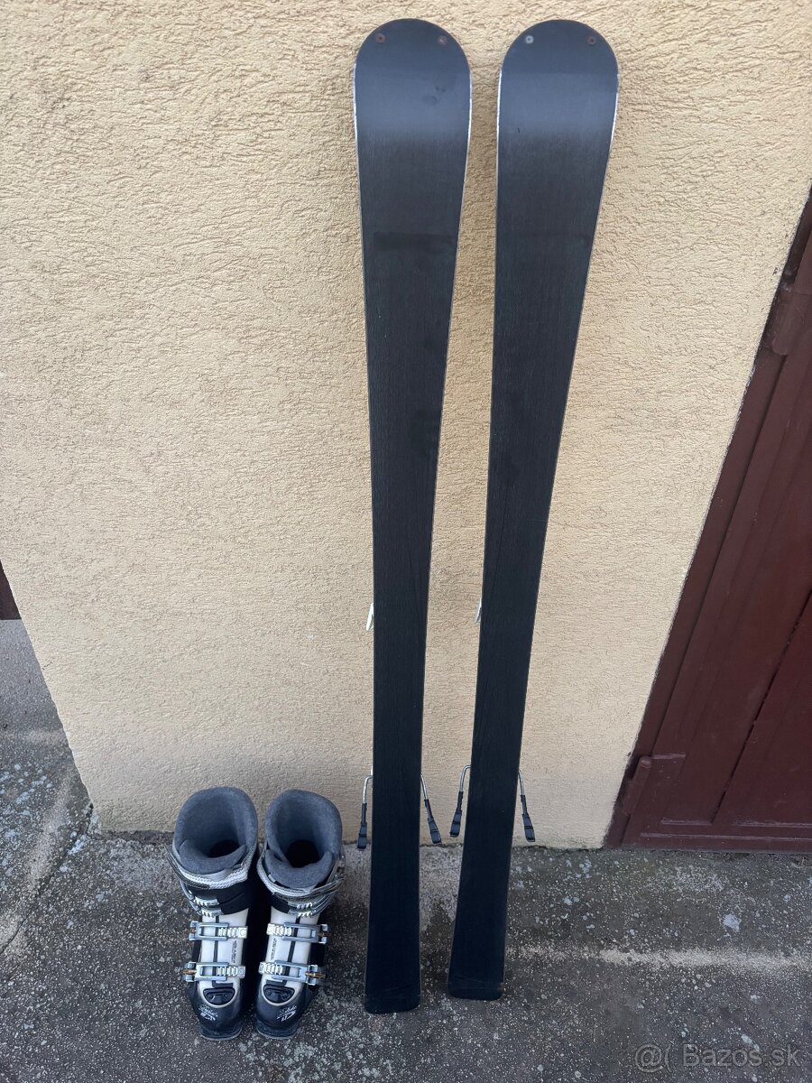 Dámske lyže s lyžiarkami - 2