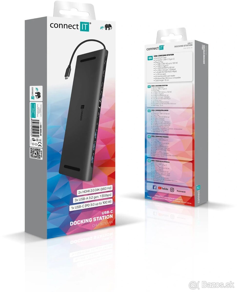 Connect IT 11 v 1 USB-C Docking Station - 2