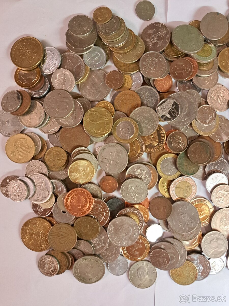 Predam mince exotika - 2
