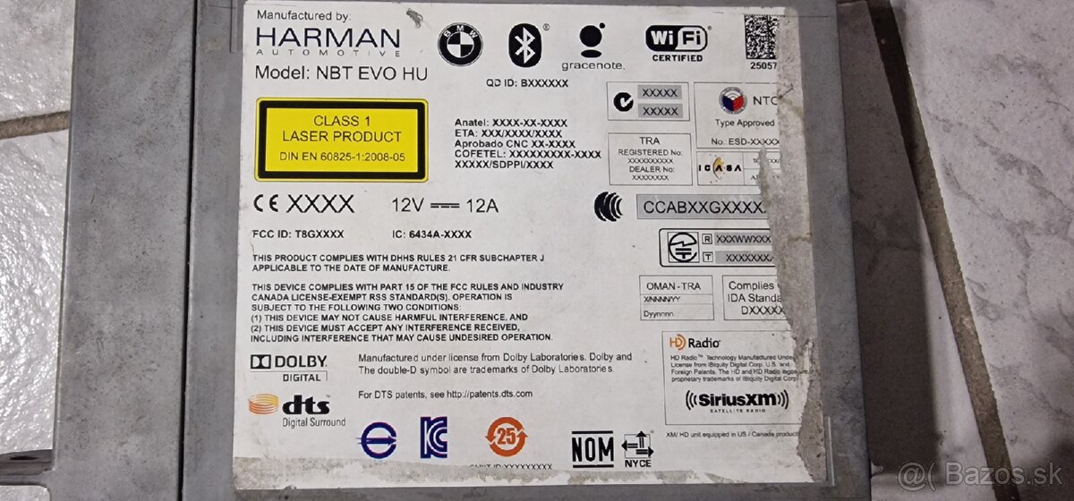 BMW NBT EVO HARMAN - 2