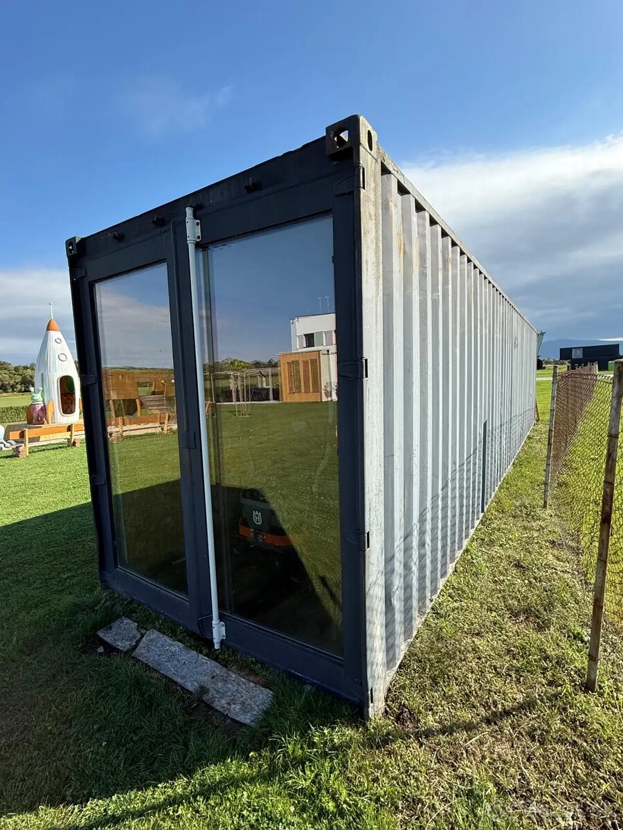 Lodný kontajner (12m/40ft) - presklený - 2