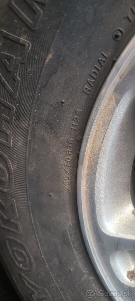 Mitsubishi Pajero rezervný al disk - 2