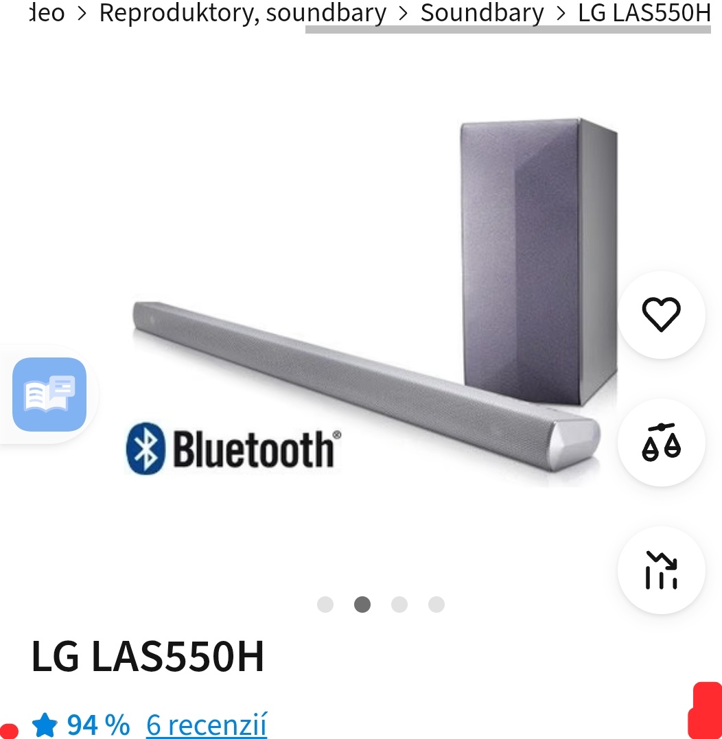 Predam Soundbar LG LAS550H - 2