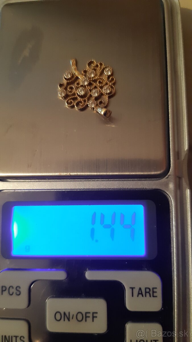 zlaty privesok 585 - 2