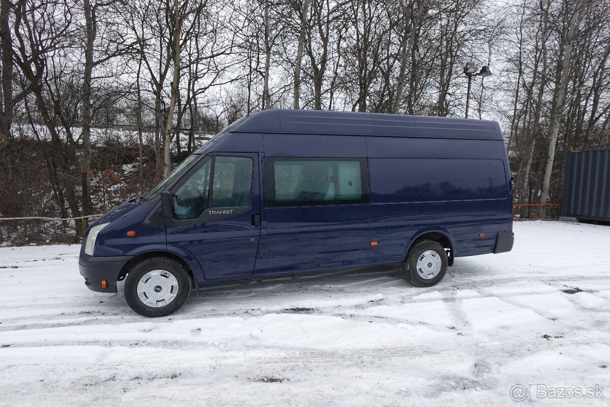 FORD TRANSIT JUMBO 6 MÍST 2.2TDCI KLIMA - 2