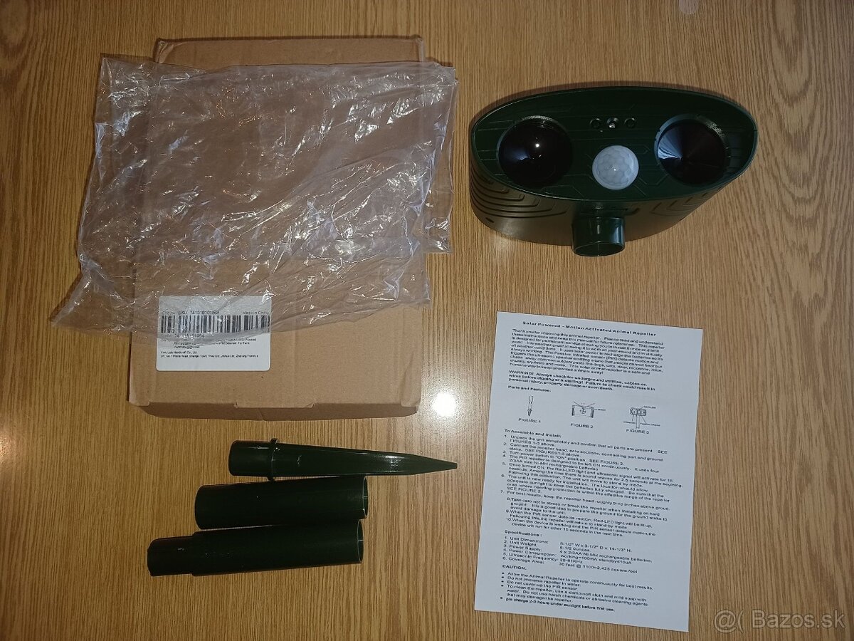 Plašič na mačky psov - Nový - 2