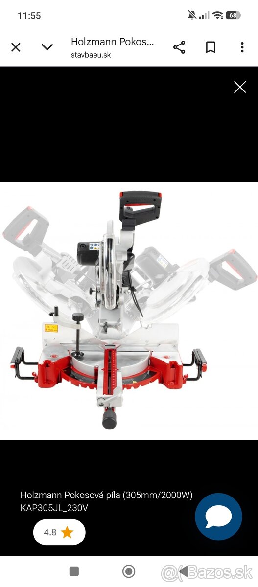 Pokosova píla Holzman - 2