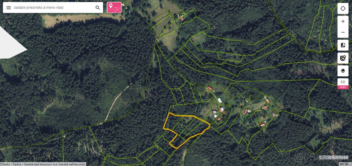 Predám TTP vo Vysokej nad Kysucou, 10000m2 - 2