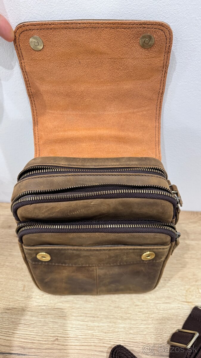 Kožená pánska taška - 2
