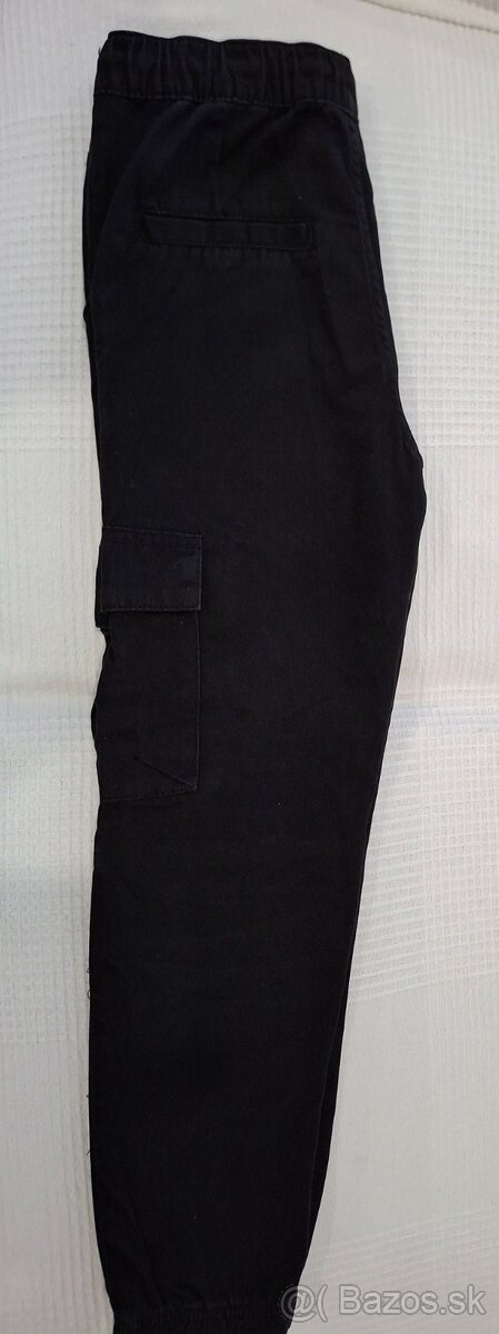 Čierne bavlnené kapsáče pre chlapca - 2