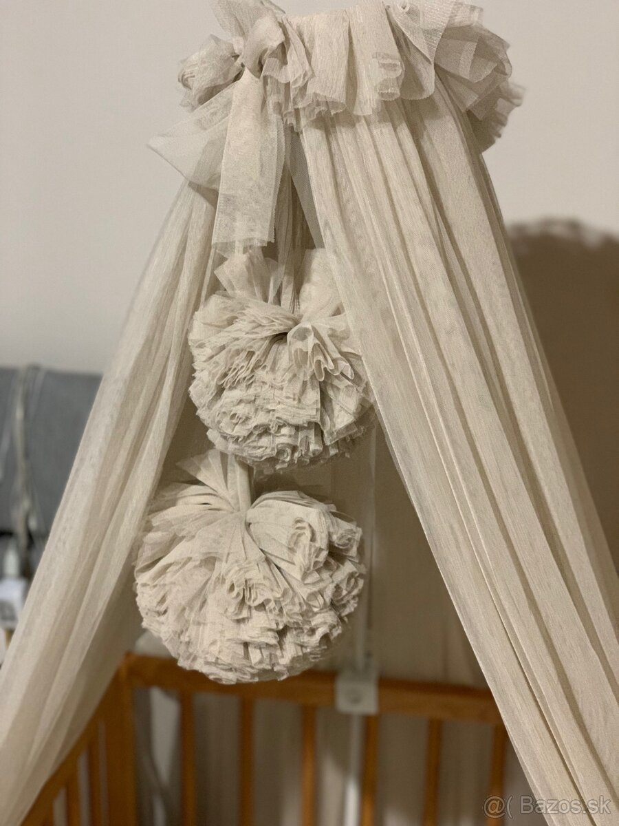 Baldachýn a veci do postieľky.. - 2