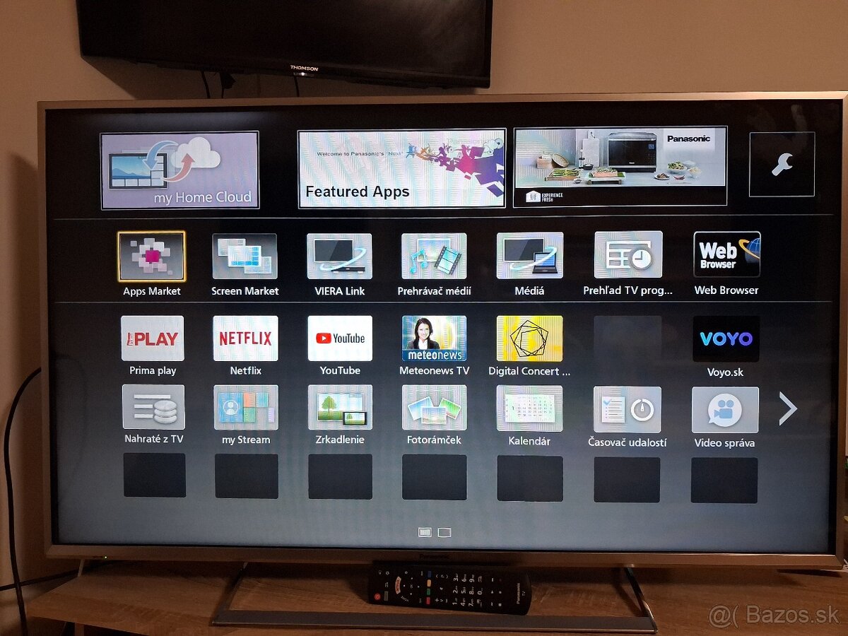 Predám 3D Full HD LED SMART PANASONIC TX-47AS740E - 2