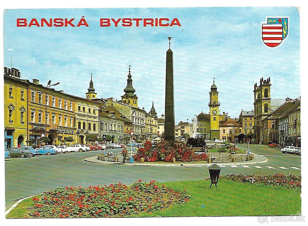 Banská Bystrica (1-10) - prejdené poštou - 2