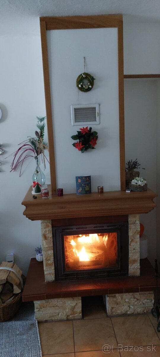 Predám krbovú vložku 10kW - 2