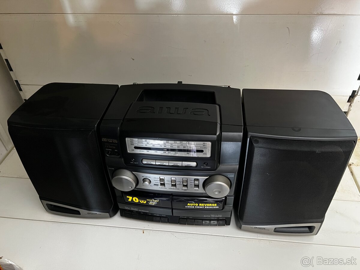 Predám rádiomagnetofón AIWA CA-WR58 - 2
