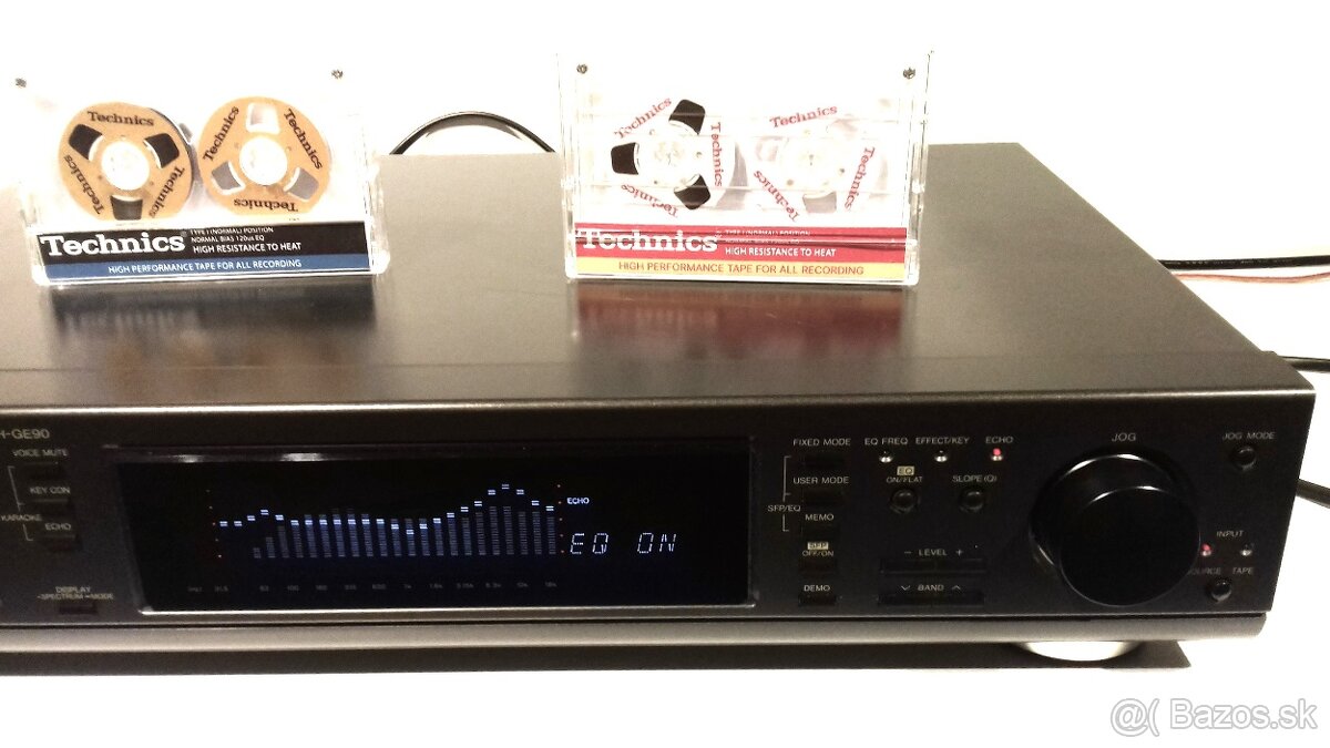 DSP = digitalny equalizer TECHNICS SH-GE90 JAPAN, AE28, AE74 - 2