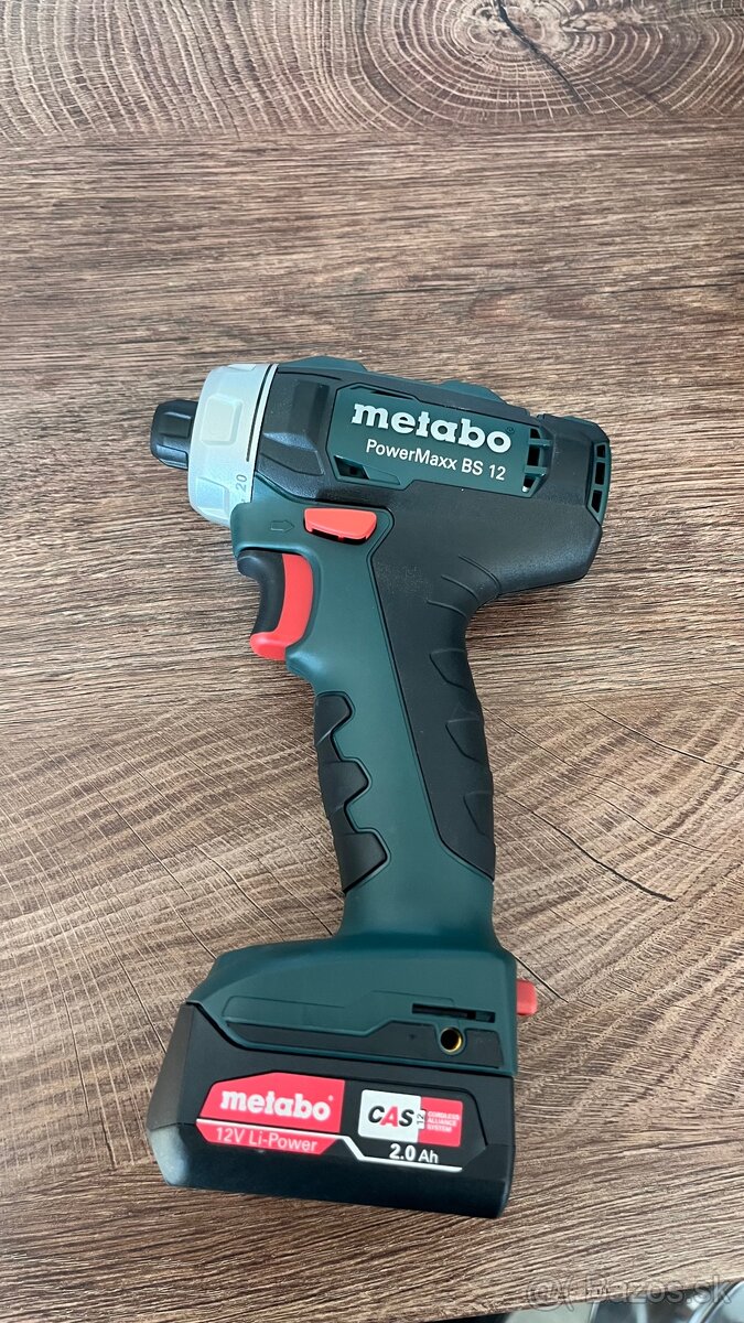 Skrutkovač AKU PowerMaxx BS 12 METABO - 2