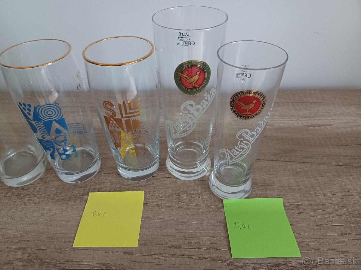 Pivové poháre - 2