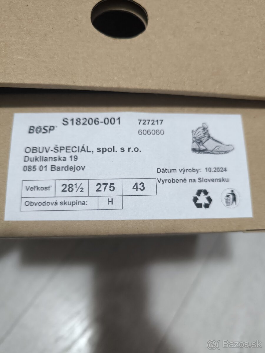 Obuv BOSP veľ. 28 1/2 - 2