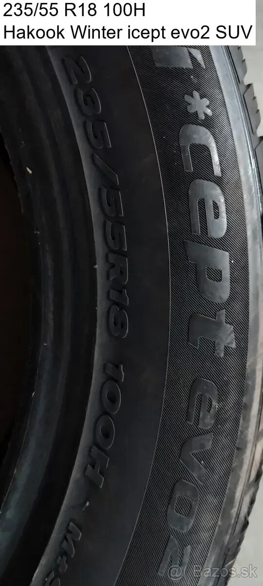 Zimná pneumatika 1ks 235/55 R18 100H Hakook - 2