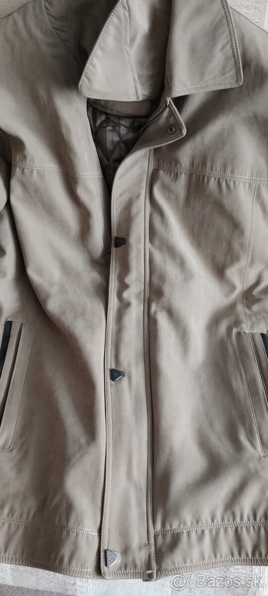 Pánsky elegantný kabát bunda dvojitý - 2