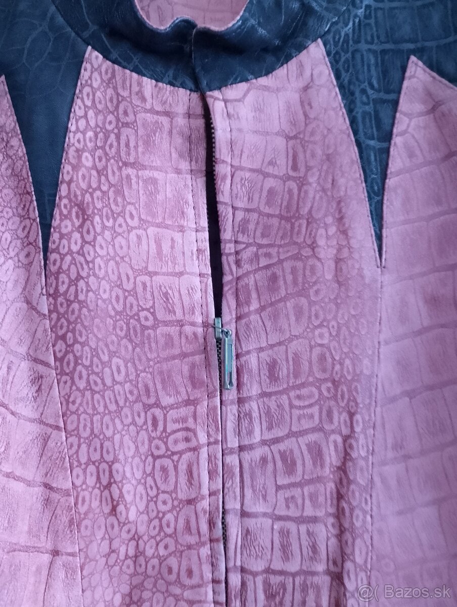 Dámska nová kožená bunda - 2