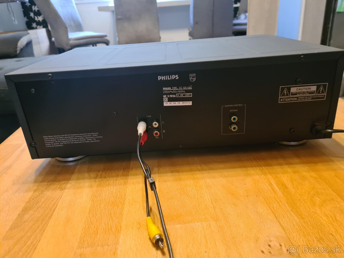 Philips FC 931 - dvojitý kazetový deck, dvojdeck - 2
