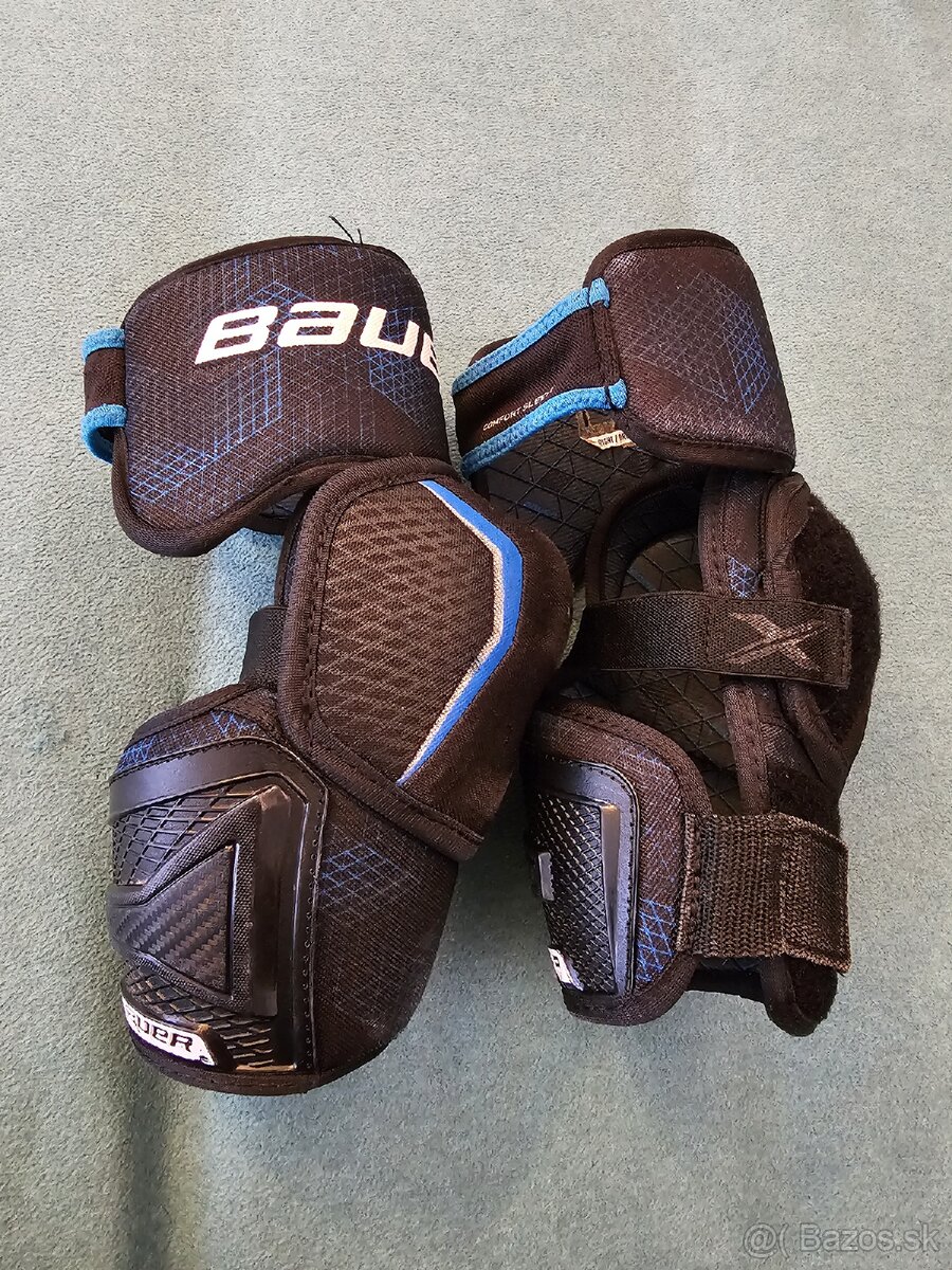 Hokejové chrániče lakťové - BAUER - veľkosť M - 2