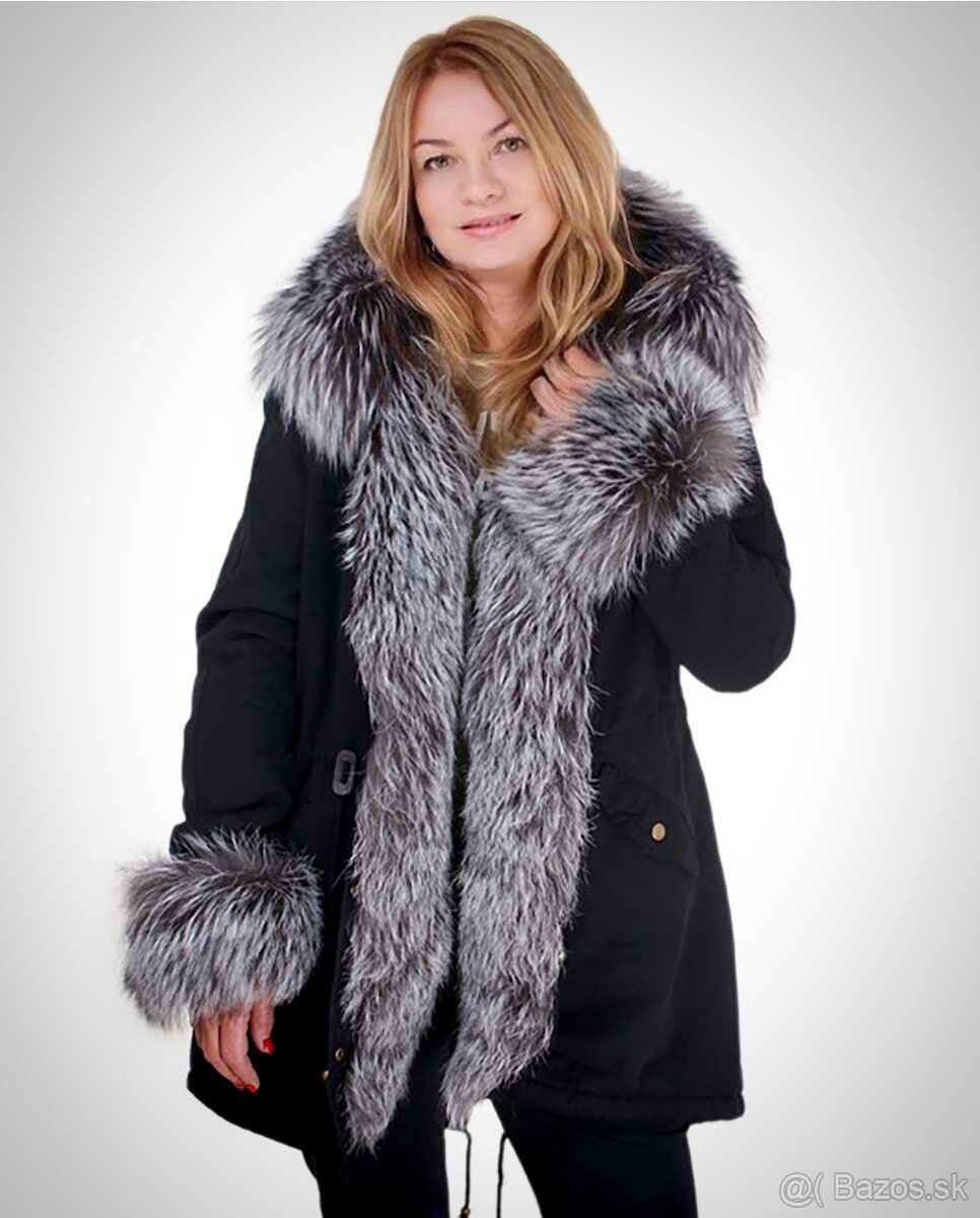 Kožušina líška kabát - 2
