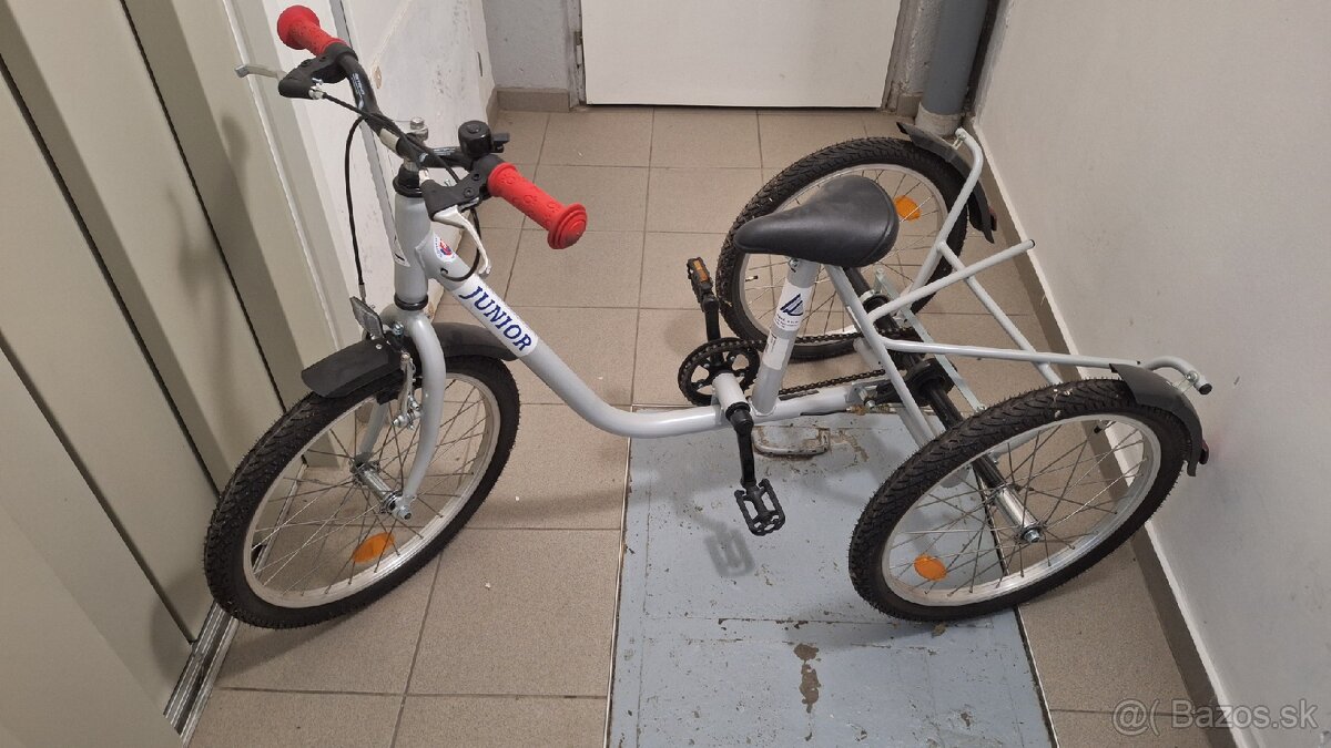 Trojkolesový bicykel - NOVÝ - 2