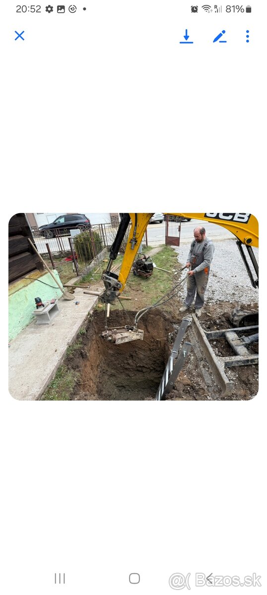 Pretlacanie popod cestu - 2