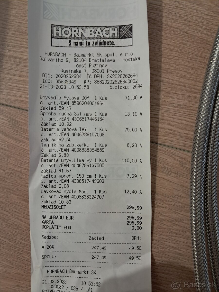 Predam umyvadlovu bateriu - 2