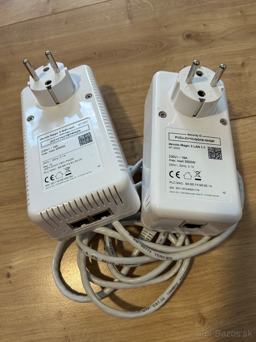 Predám sadu Devolo Magic 2 WiFi next Starter Kit 2400 Mbps - 2
