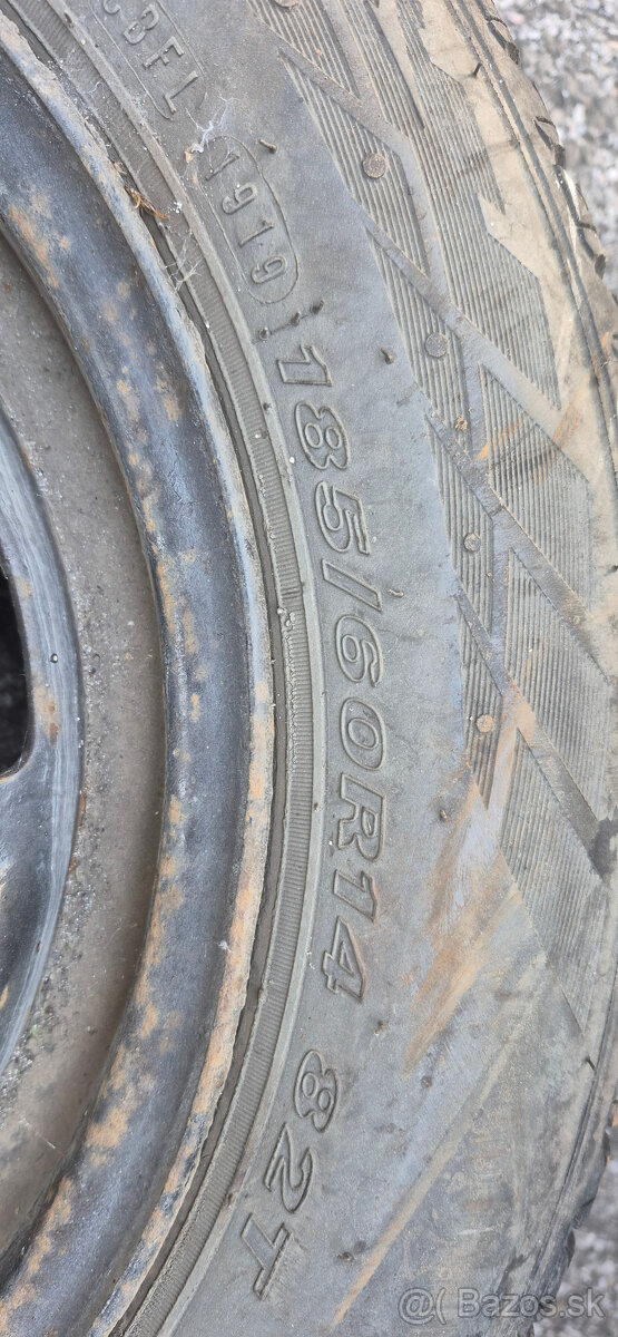 185/60 R14 zimné - 2