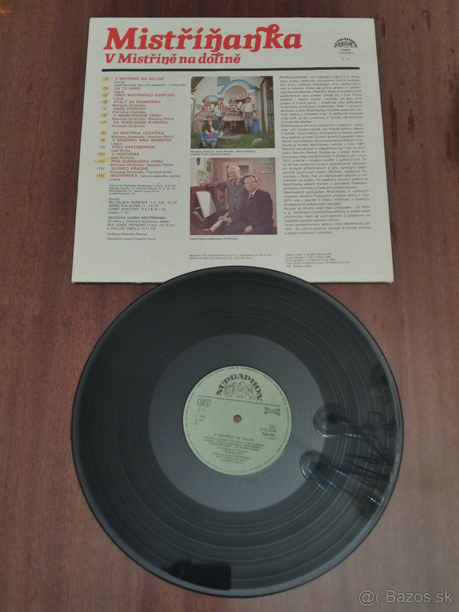 LP platne Ľudovky 2 - 2