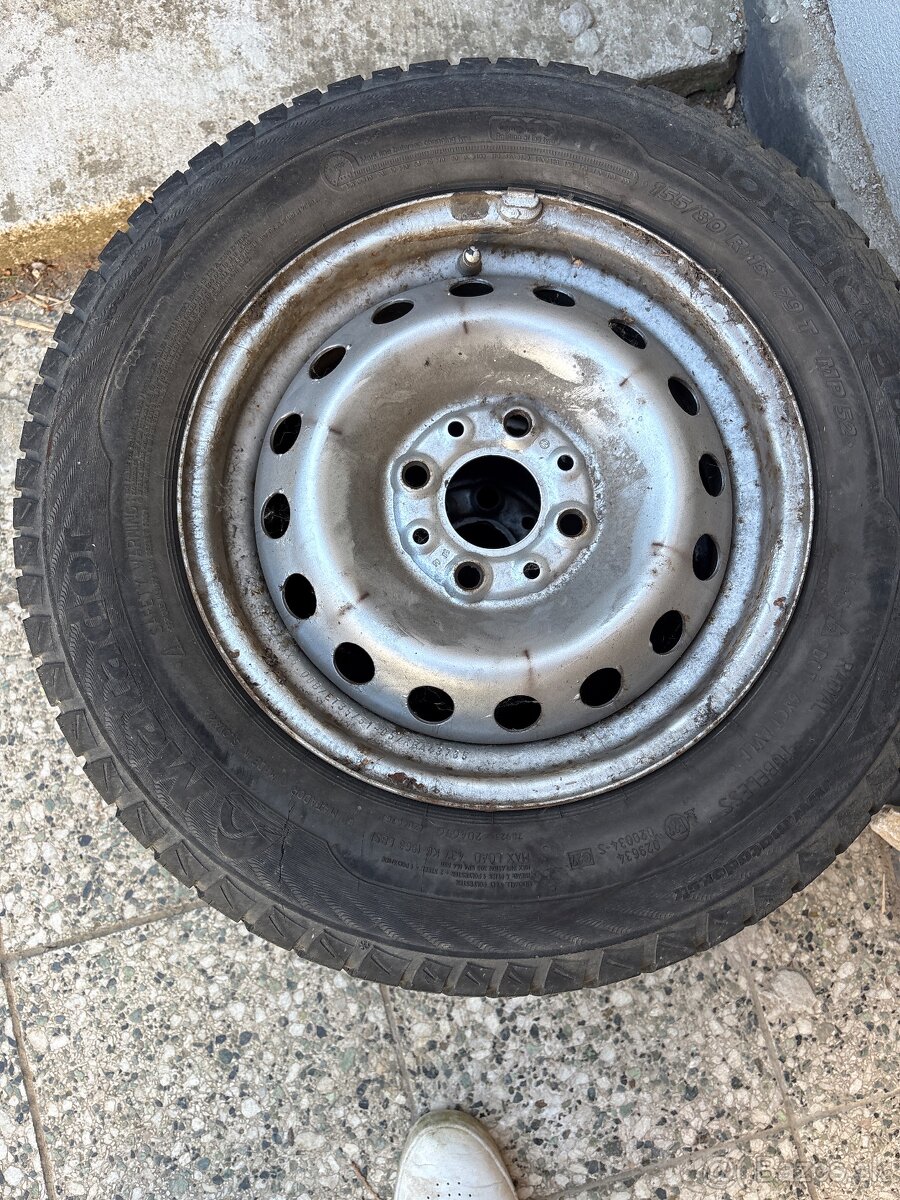 Predám pneumatiky fiat panda - 2