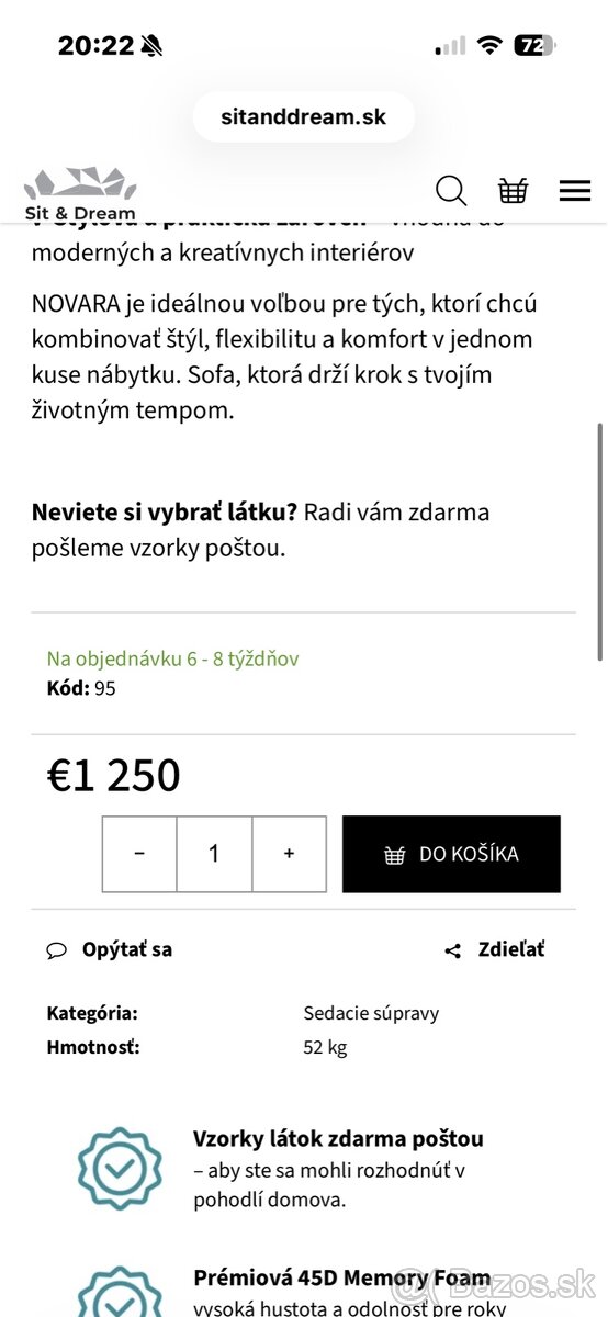 Sedačka - 2