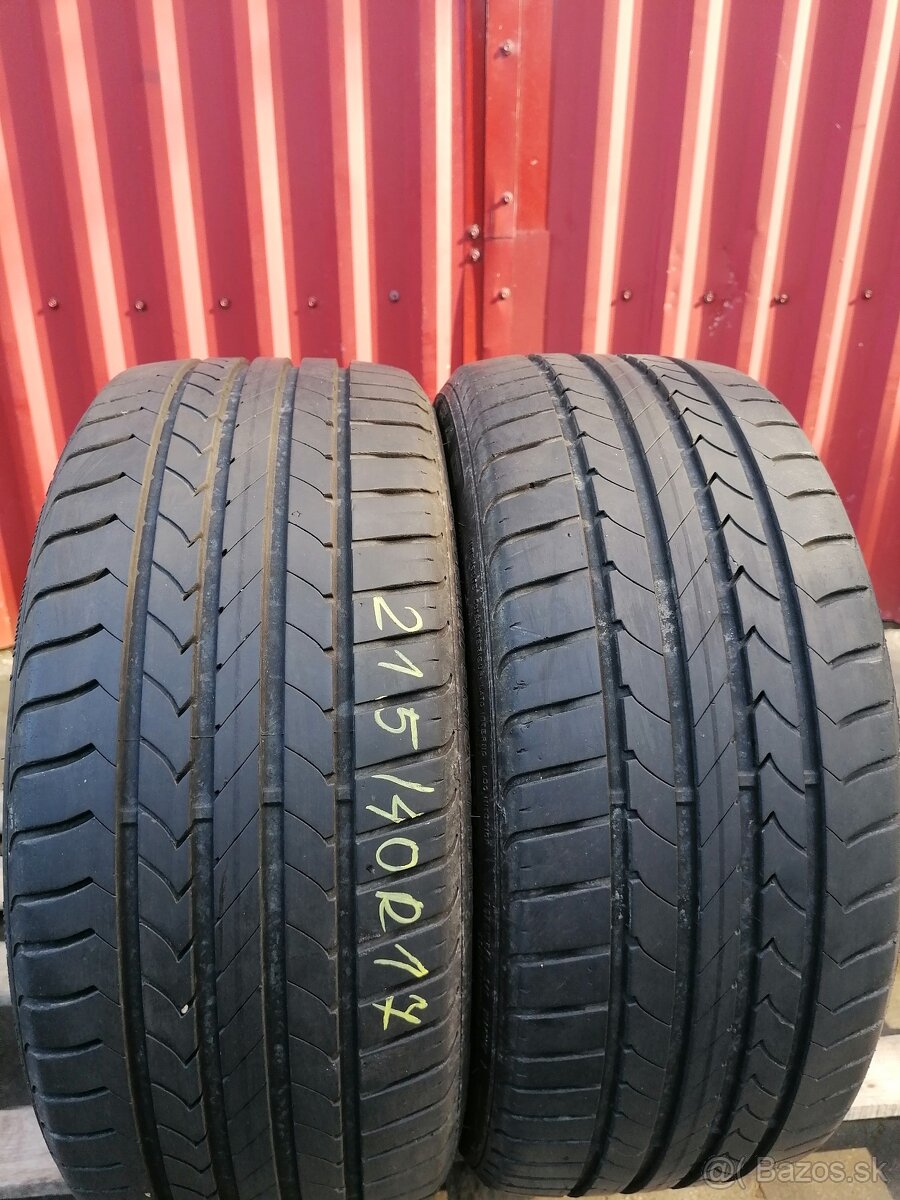 Letne 215/40R17 Goodyear - 2