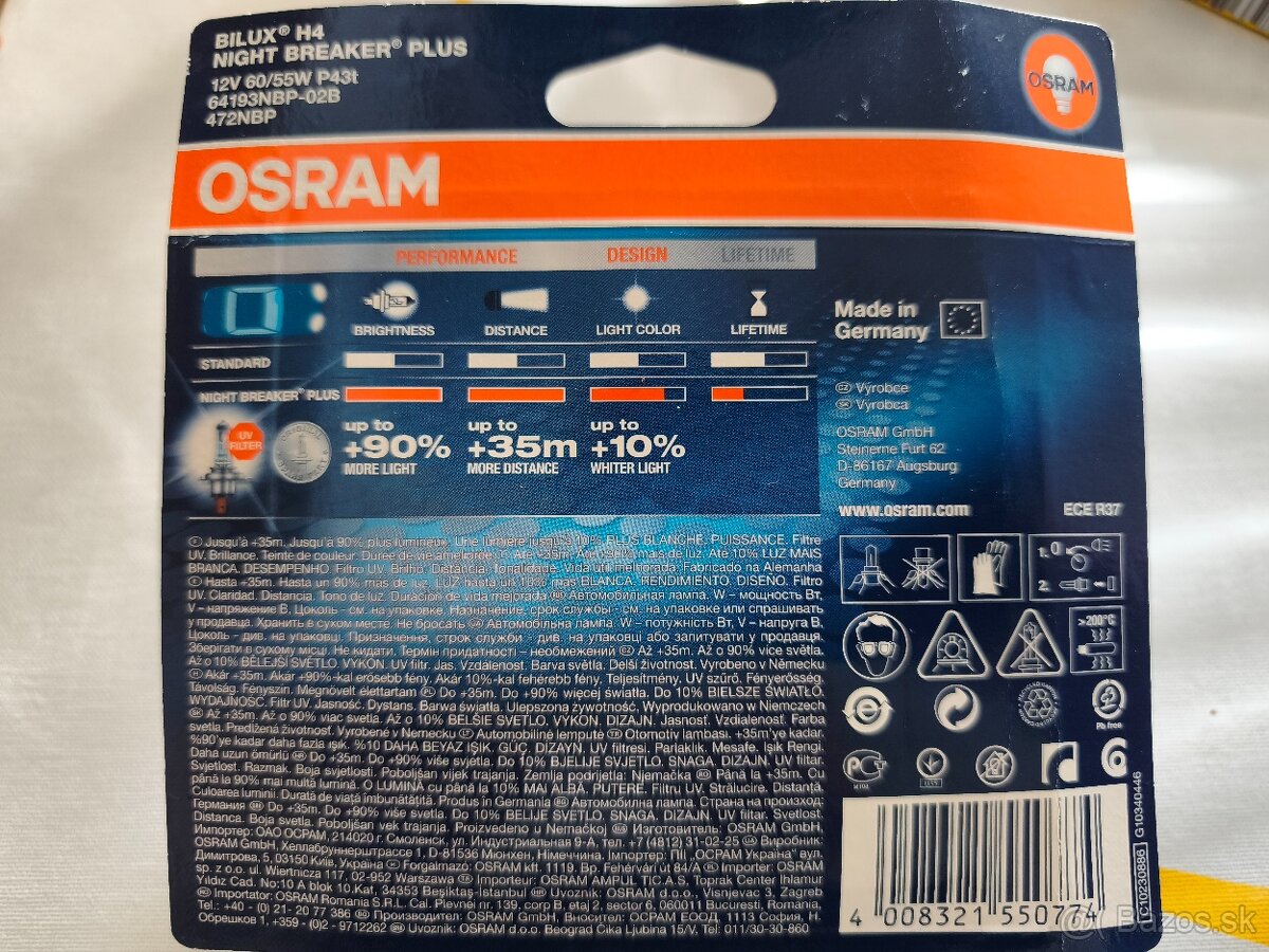 Osram Nightbreaker H4 - 2