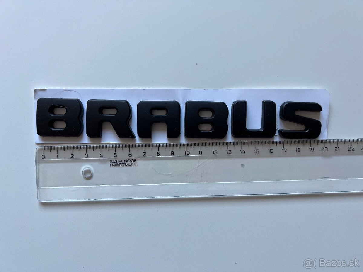 BRABUS logo znak pismena na kufor - 2