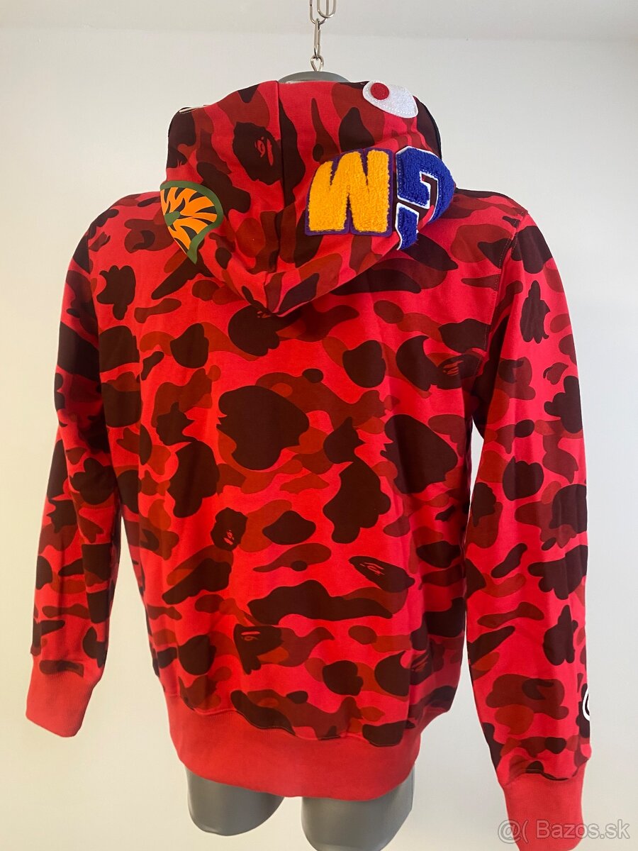 BAPE mikina červená - 2