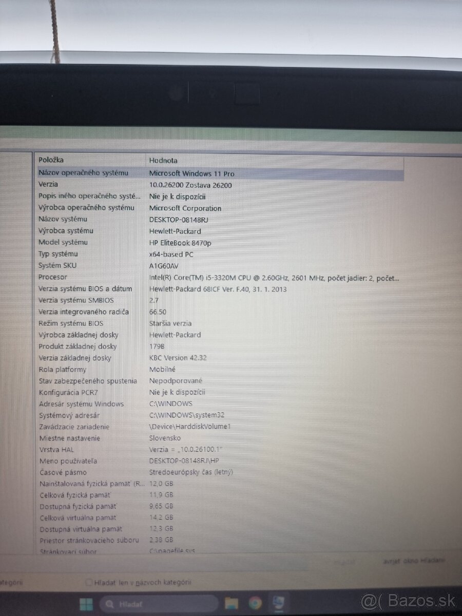 Notebook HP - 2