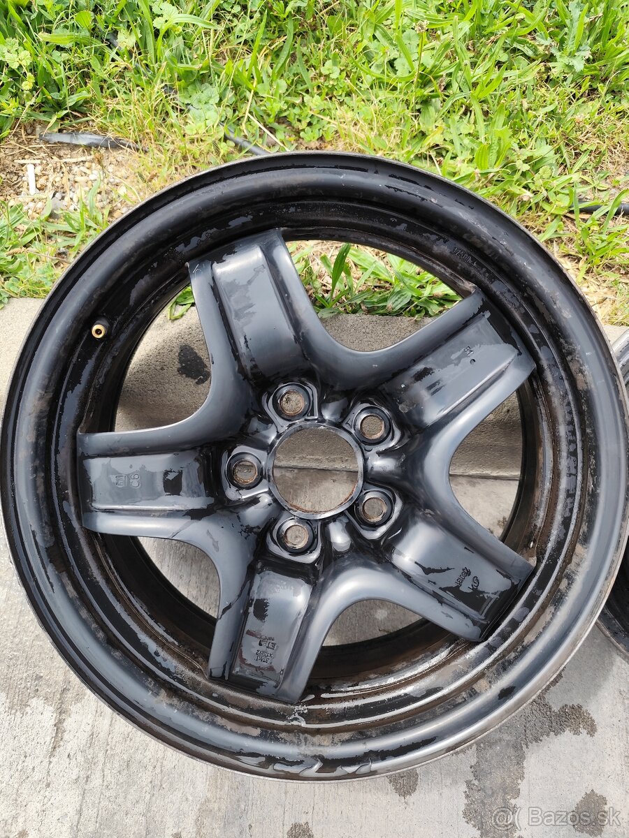 Predám plechové disky 4ks r16 5x110 - 2