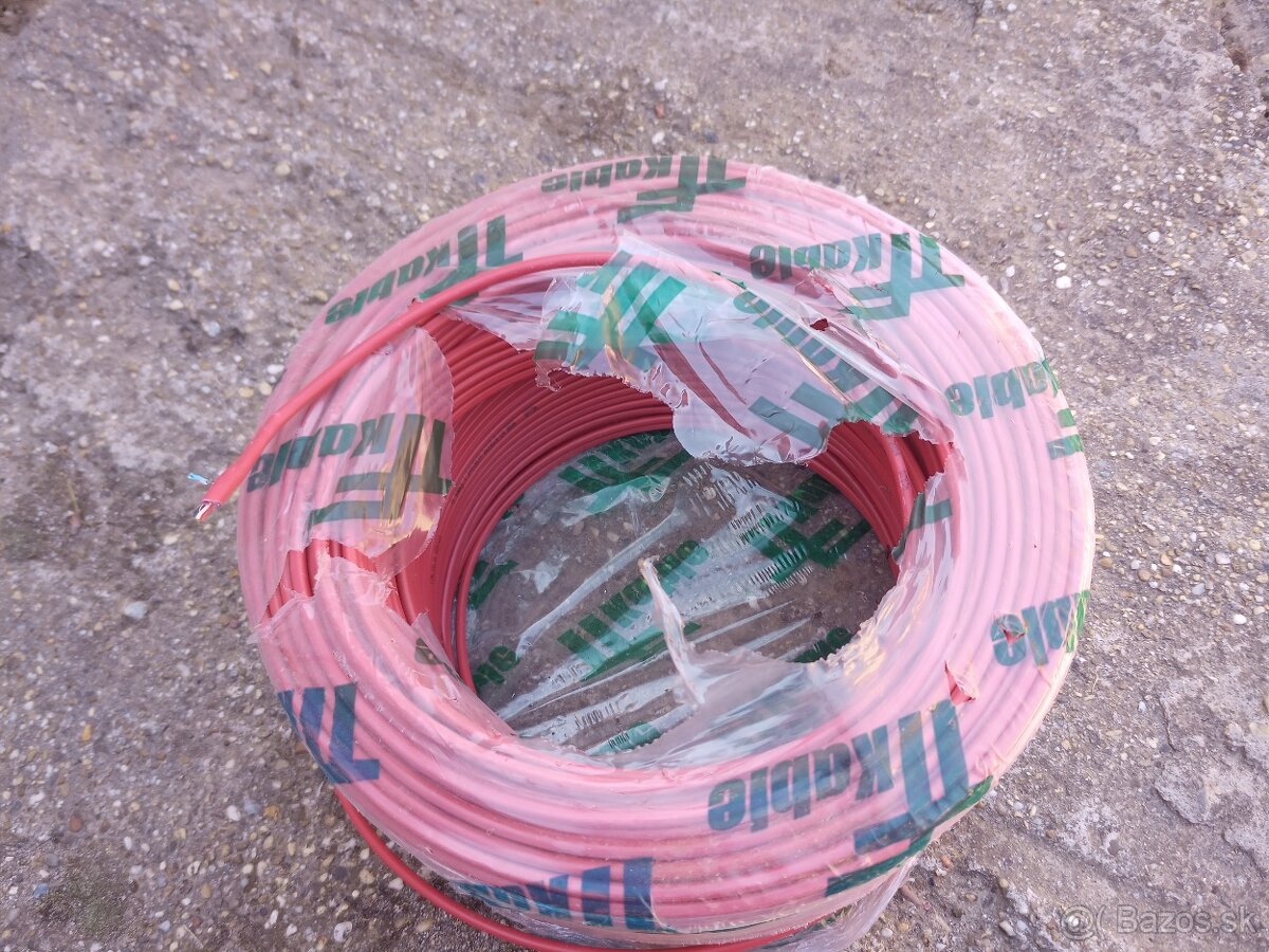 Kábel J-Y(St)Y 2x2x0,8 LG RAL 3000 - 2