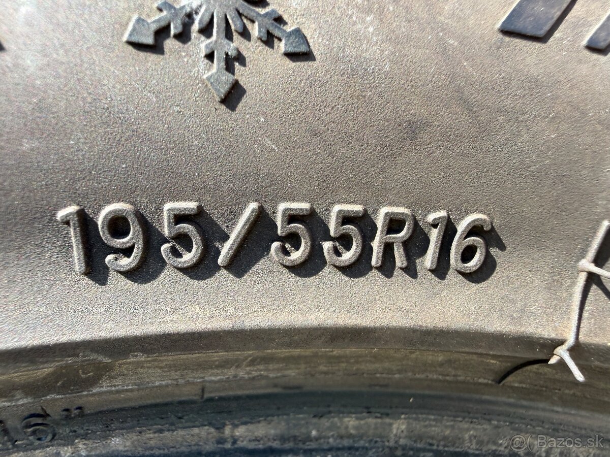 Zimne pneumatiky 195/55 R16 - 2