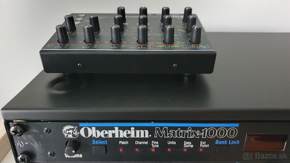 Oberheim MATRIX 1000 + Stereoping MIDI controller - 2