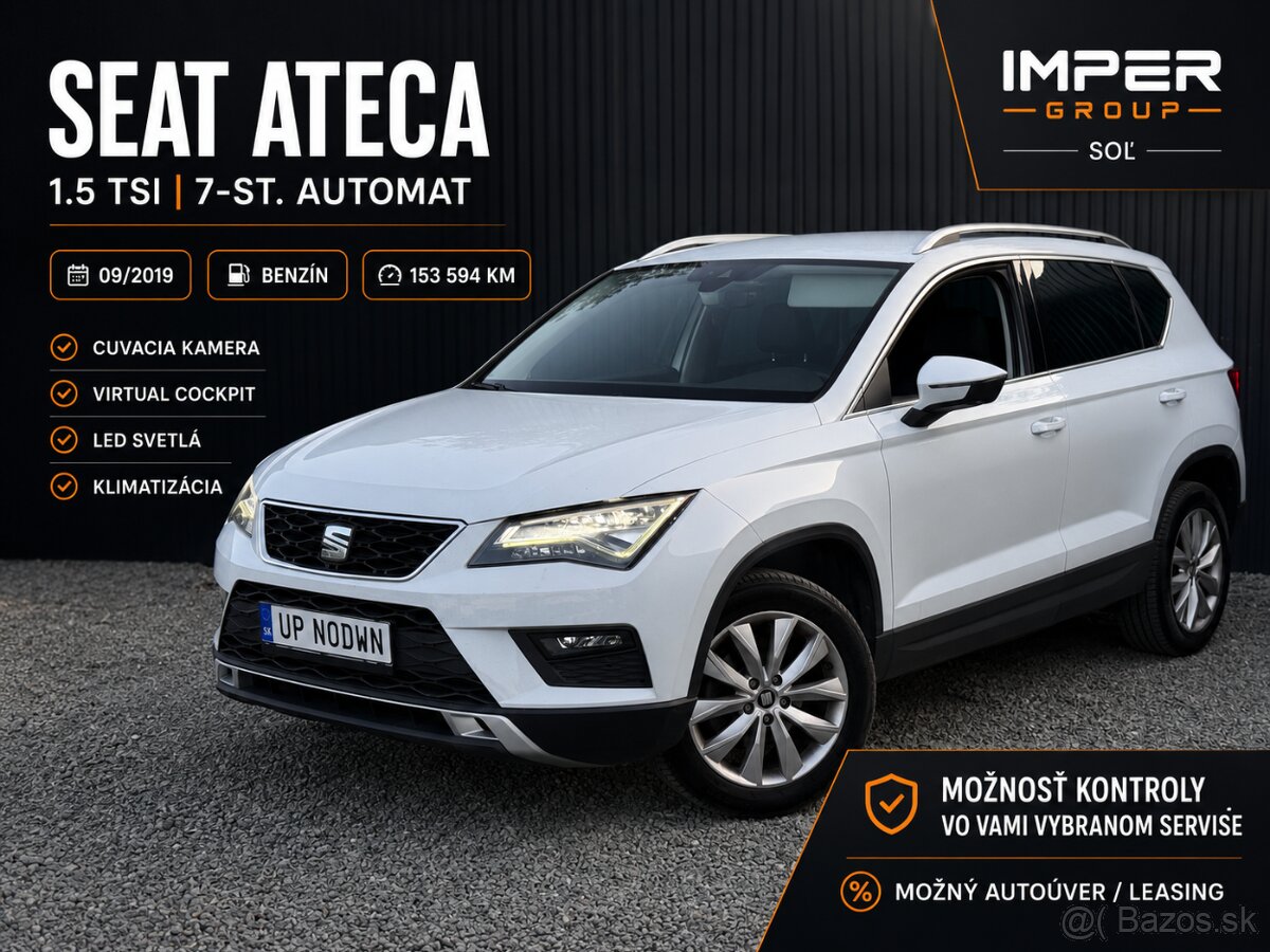 Seat Ateca 1.5Tsi-DSG automat-virtual-2019 - 2