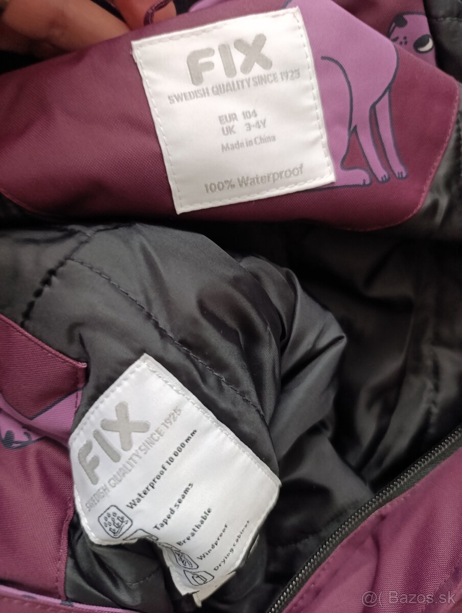 Lindex zimný overal kombinéza FIX - 2