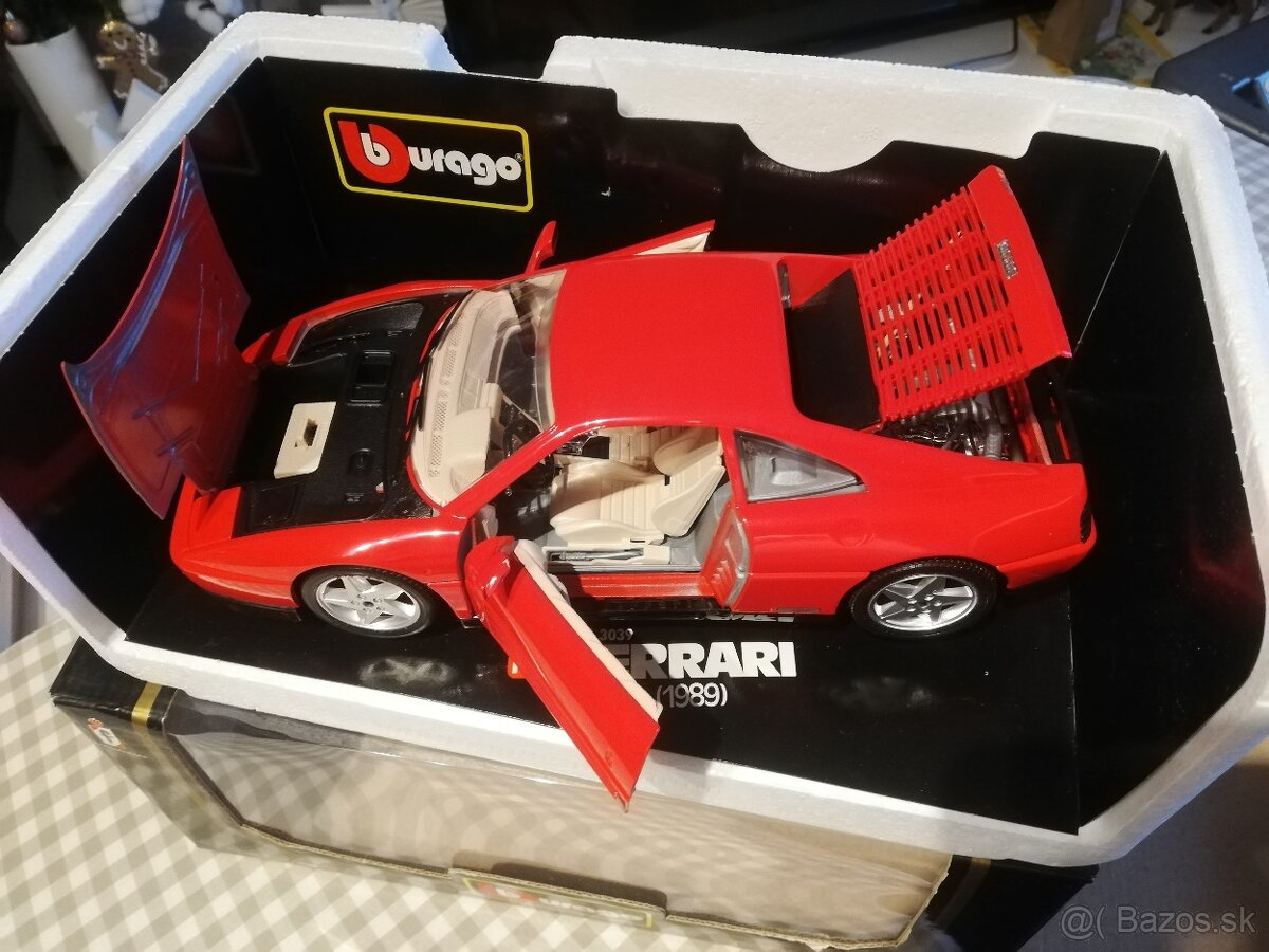 1:18 FERRARI 348 TB 1989 BBurago original krabica - 2